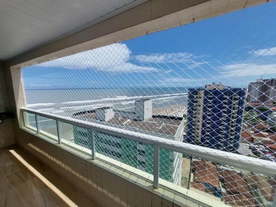Apto Pe Na Areia Vista Mar Praia Grande  Exterior foto