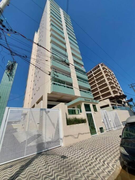 Apto Pe Na Areia Vista Mar Praia Grande  Exterior foto